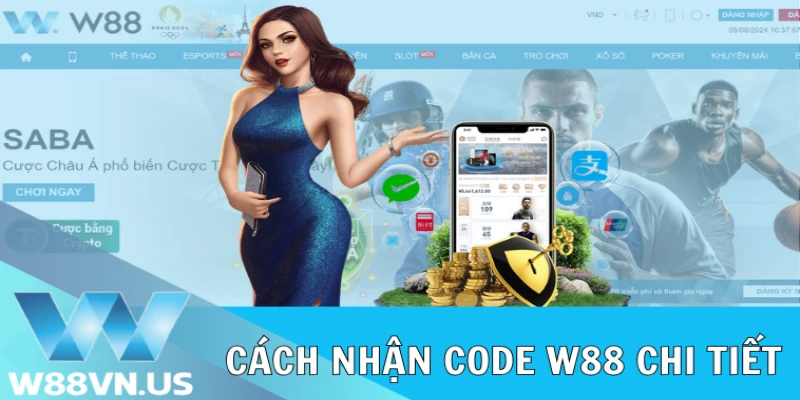 Cách nhận Code W88 chi tiết